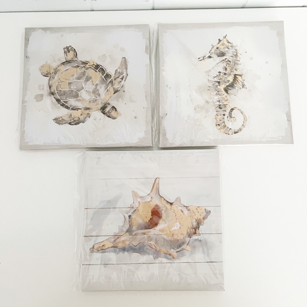 Watercolor Aquatic Sea’s Wall Art | FIRM PRICE